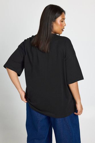 T-shirt Oversize Basique Grande Taille | Taille 46 - boohoo - Modalova