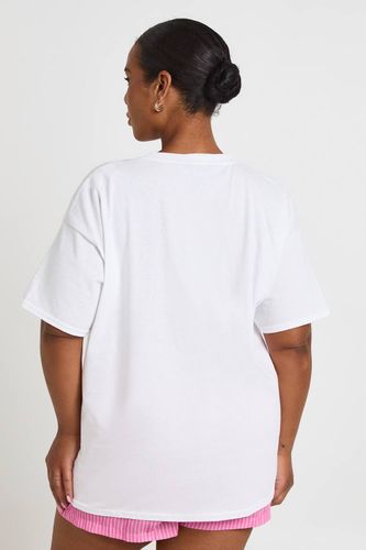 T-shirt Imprimé Plus Soleil | Taille 48 - boohoo - Modalova