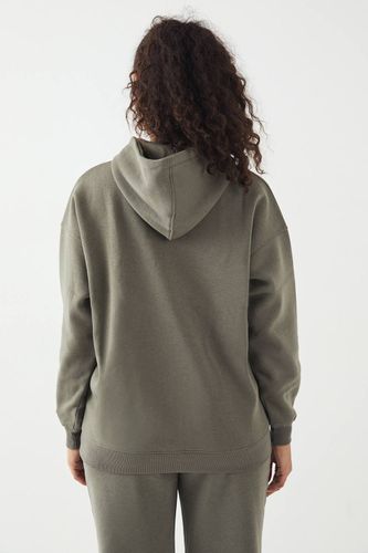 Sweat à Casynthétiqueche Surdimensionné avec Appliqué | Taille 50 - DSGN Studio - Modalova