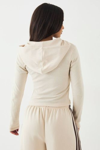 Haut Côtelé à Casynthétiqueche avec Zip | Taille XL - DSGN Studio - Modalova