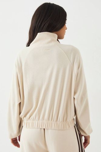 Bomber à Col Montant Côtelé avec Fermeture Éclair Intégrale | Taille XL - DSGN Studio - Modalova