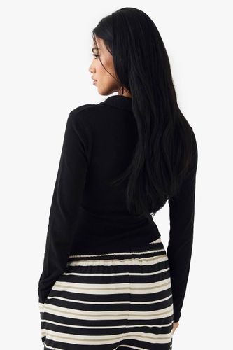 Haut Ajusté à Col Boutonné | Taille 3XL - DSGN Studio - Modalova