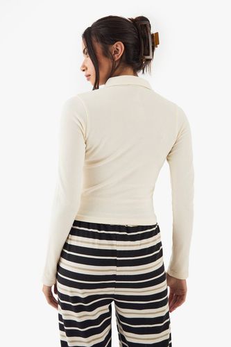 Haut Ajusté à Col avec Boutonnage | Taille XL - DSGN Studio - Modalova