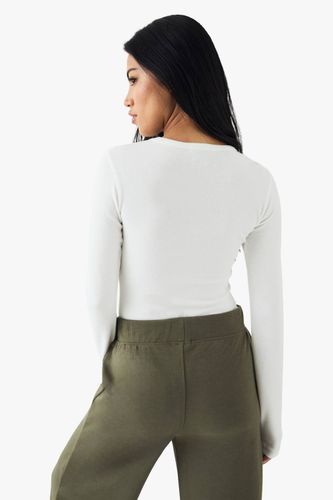 Haut à Manches Longues Brodé | Taille 3XL - DSGN Studio - Modalova