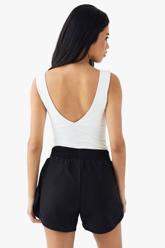 Short de Sport Taille Haute avec Ceinture Profonde 2 en 1 | Taille XL - DSGN Studio - Modalova