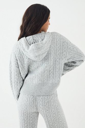 Sweat à Casynthétiqueche Zippé Torsadé | Taille 2XL - DSGN Studio - Modalova