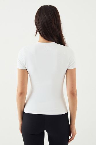Haut Ultra Sculpt à Col V et Manches Courtes | Taille 2XL - DSGN Studio - Modalova