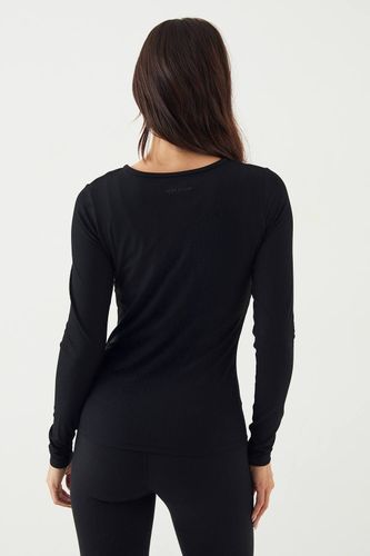 Haut à Manches Longues Ultra Sculpt Côtelé Boutonné | Taille 2XL - DSGN Studio - Modalova