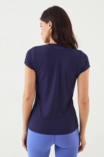 Haut Ultra Sculpt Côtelé à Manches Courtes avec Boutonnage | Taille 2XL - DSGN Studio - Modalova