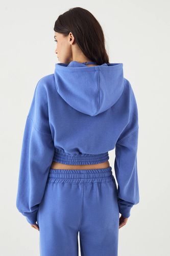 Sweat à Casynthétiqueche Court Boxy Zippé Sport | Taille Medium - DSGN Studio - Modalova