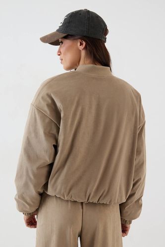 Blouson Bomber en synthétique Matelassé avec Fermeture Éclair | Taille Medium - DSGN Studio - Modalova