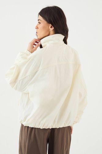 Veste de Survêtement en Nylon à Fermeture Éclair et Col Montant | Taille Medium - DSGN Studio - Modalova