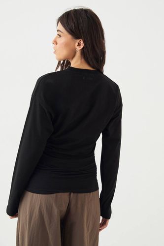 Haut à Manches Longues avec Fronces Latérales | Taille Medium - DSGN Studio - Modalova