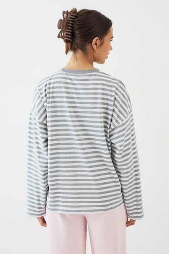 T-Shirt à Manches Longues Rayé | Taille 3XL - DSGN Studio - Modalova