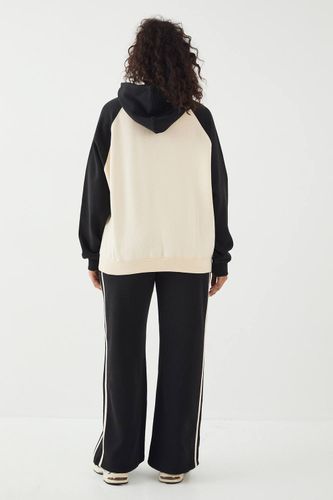 Sweat à casynthétiqueche oversize raglan à blocs de couleur | Taille XS - DSGN Studio - Modalova