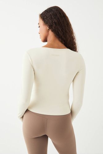 Ultra Sculpt Top Manches Longues Croisé Devant Rembourré | Taille XL - DSGN Studio - Modalova