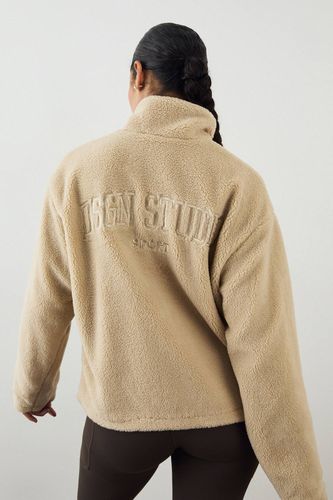 Veste Borg à Col Cheminée et Fermeture Zippée | Taille XS - DSGN Studio - Modalova
