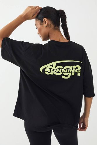 T-Shirt Imprimé Oversize Run Club | Taille 34 - DSGN Studio - Modalova