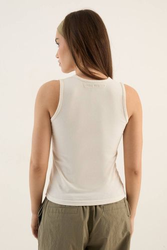 Débardeur À Encolure Crantée Effet Délavé | Taille 2XL - DSGN Studio - Modalova