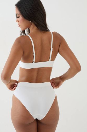 Ensemble De Lingerie Bralette Triangle Et Culotte Sans Couture | Taille Medium - DSGN Studio - Modalova