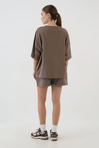 Short De Survêtement Coupe Ample Avec Appliqué | Taille 2XL - DSGN Studio - Modalova