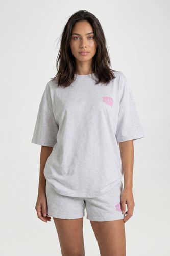 T-shirt Oversize Sport À Slogan Bulles | Taille Medium - DSGN Studio - Modalova
