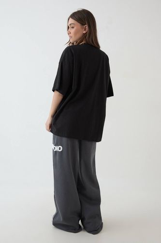 T-shirt Oversize Imprimé Collegiate | Taille XS - DSGN Studio - Modalova