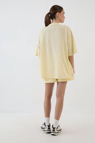 T-shirt Oversize À Appliqué Collégial | Taille Medium - DSGN Studio - Modalova