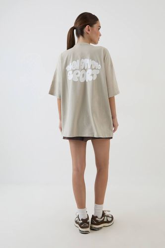 T-shirt Oversize Imprimé Bulles Sport | Taille Medium - DSGN Studio - Modalova
