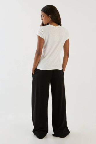 T-shirt À Manches Courtes En Slub | Taille Medium - DSGN Studio - Modalova