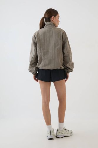 Veste À Col Montant Effet Peau De Pêche | Taille 2XL - DSGN Studio - Modalova