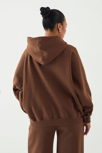 Sweat À Casynthétiqueche Oversize Brodé Script | Taille 2XL - DSGN Studio - Modalova