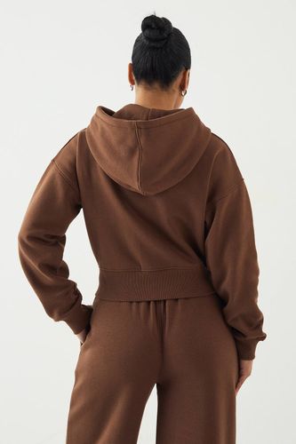 Sweat À Casynthétiqueche Zippé Brodé Script | Taille 50 - DSGN Studio - Modalova