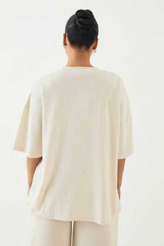 T-shirt Oversize Brodé Script | Taille XS - DSGN Studio - Modalova