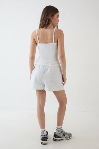 Short Molleton À Cordon Contrasté | Taille Medium - DSGN Studio - Modalova
