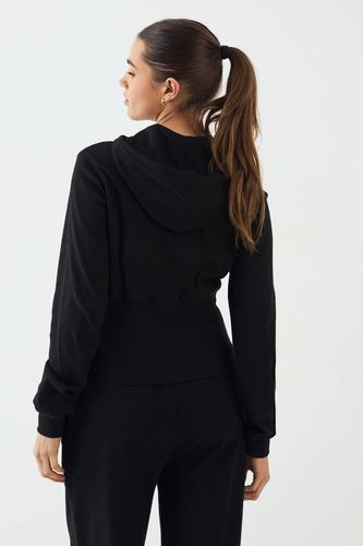 Haut Côtelé À Casynthétiqueche Avec Boutons Et Taille Cintrée | Taille 2XL - DSGN Studio - Modalova