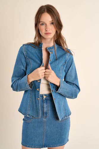 Veste en denim, officier - MOLLY BRACKEN - Modalova