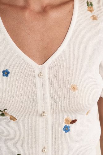 Pull manches courtes, ballon - MOLLY BRACKEN - Modalova