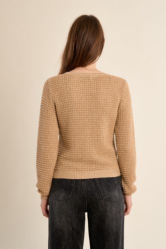 Cardigan en maille, col rond - MOLLY BRACKEN - Modalova