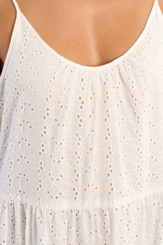 Robe maxi coton, en broderie anglaise - LILI SIDONIO - Modalova
