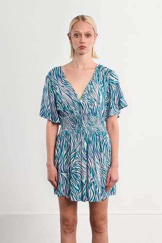 Robe mini zebrée - LILI SIDONIO - Modalova