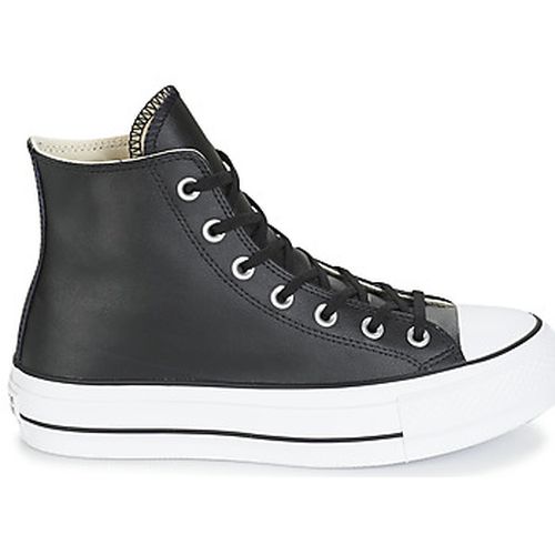 Baskets montantes CHUCK TAYLOR ALL STAR LIFT CLEAN LEATHER HI - Converse - Modalova