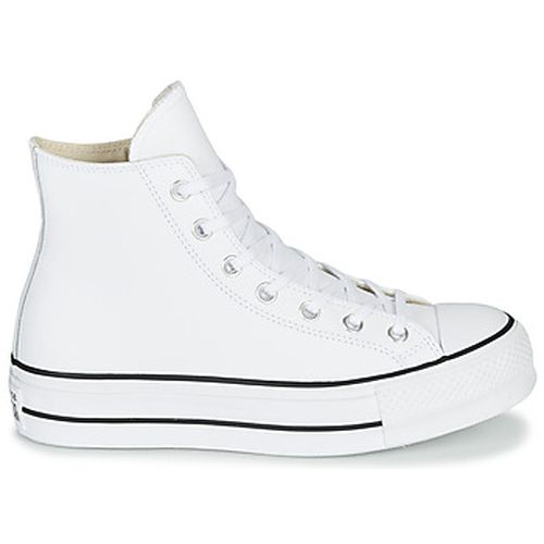 Baskets montantes CHUCK TAYLOR ALL STAR LIFT CLEAN LEATHER HI - Converse - Modalova