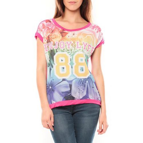 Blouses Tcqb T-shirt 88 Rose - Tcqb - Modalova