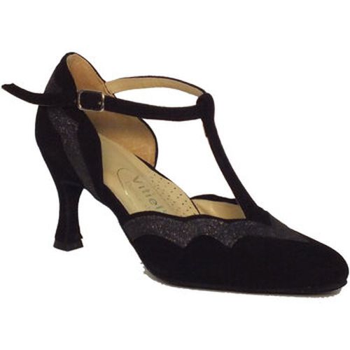 Sandales Standard camoscio e cristal - Vitiello Dance Shoes - Modalova