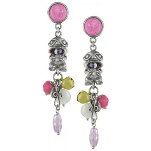 Boucles oreilles BO poussoir "fetiche" 12--60986 - Franck Herval - Modalova