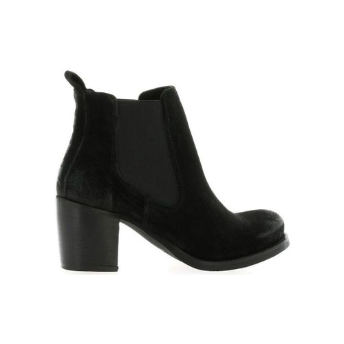 Bottines Pao Boots cuir velours - Pao - Modalova