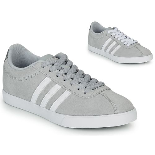 Baskets basses adidas COURTSET GRIS - adidas - Modalova