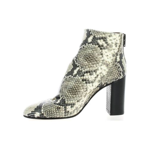 Bottines Boots cuir serpent - Giancarlo - Modalova