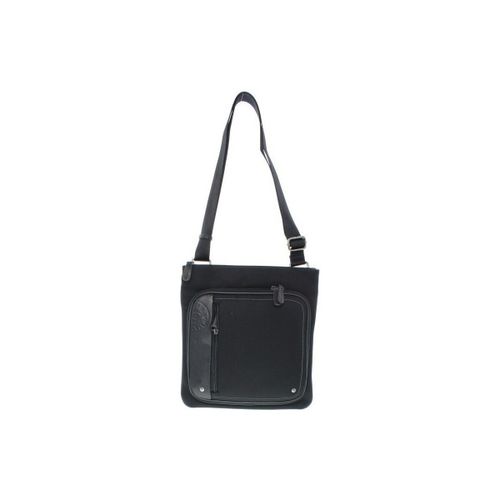 Sac a main Sacoche toile garnie cuir ref 33353 - David William - Modalova